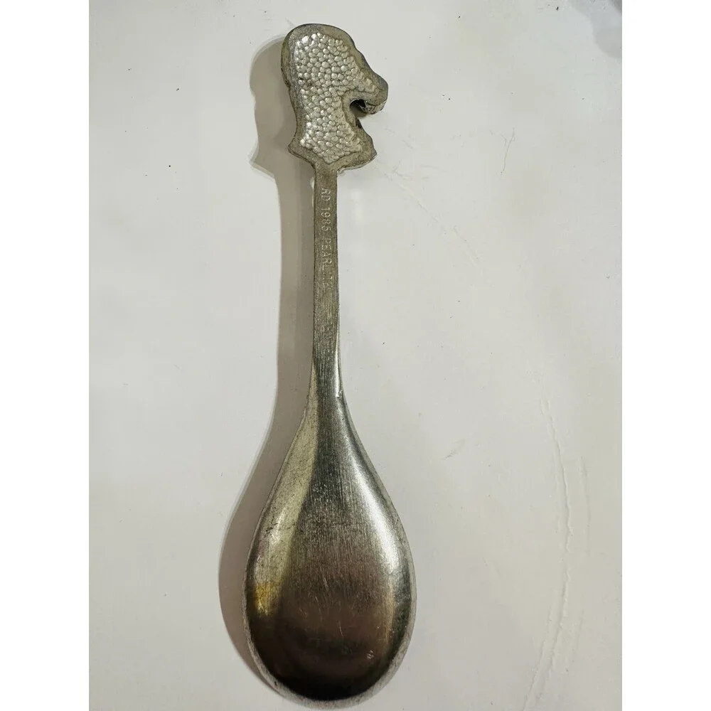 Vintage Souvenir Spoon Lot 5PC Silverplated Travel Canada Sydney Graceland
